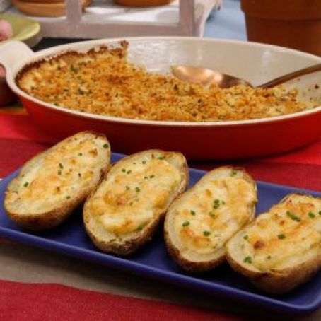 Cheesy Twice-Baked Potatoes