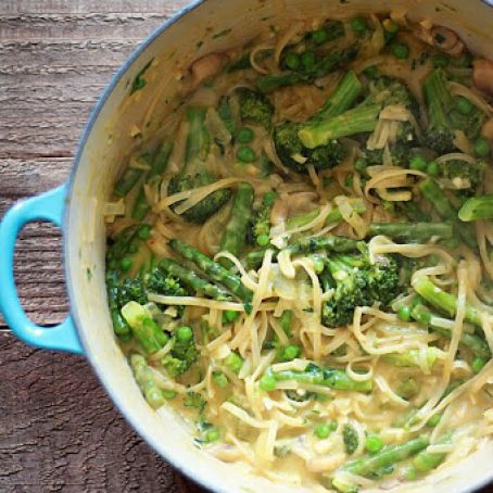 One-pot Pasta Primavera