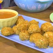 Oven-Baked Buffalo Blue Cheese Chicken Nuggets
