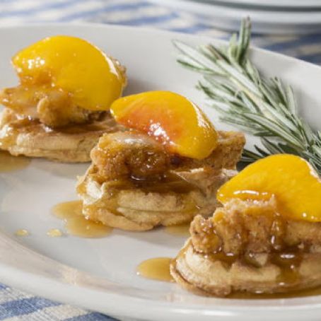 Southern Chicken and Waffle Bites