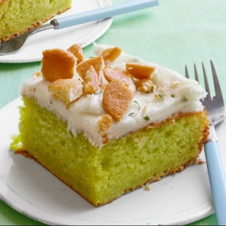 Key Lime Poke Cake