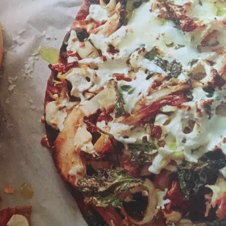 Turkey Club Flatbread