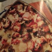 Ratatouille and Garlic Bread Casserole