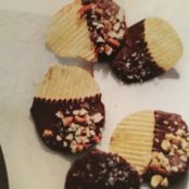 Chocolate Dipped Potato Chips