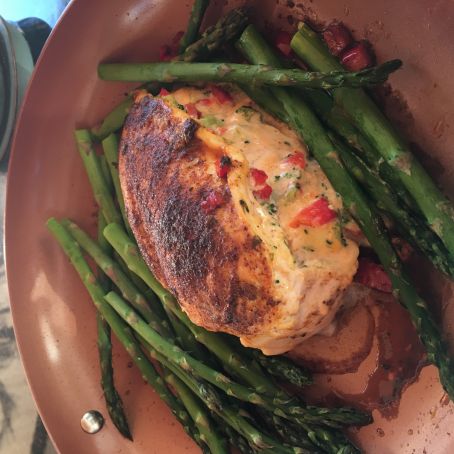 Broccoli & Cheese Stuffed Chicken