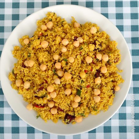 Moroccan Chickpea & Couscous Salad