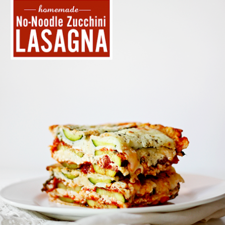 Zucchini NoodleLess Lasagna