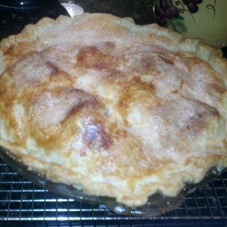 Double crust Apple pie - low sugar - very good.