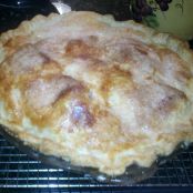 Double crust Apple pie - low sugar - very good.