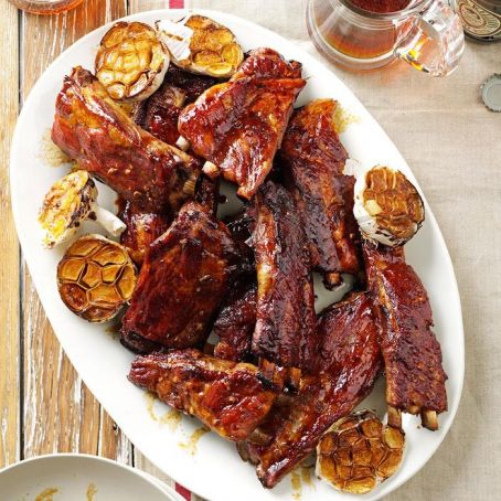 Ribs with Plum Sauce
