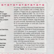 Brunch Berry Pizza - Step 1