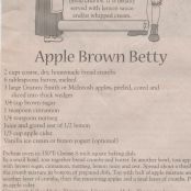 Apple Brown Betty - Step 1