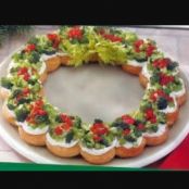 Appetizer Wreath