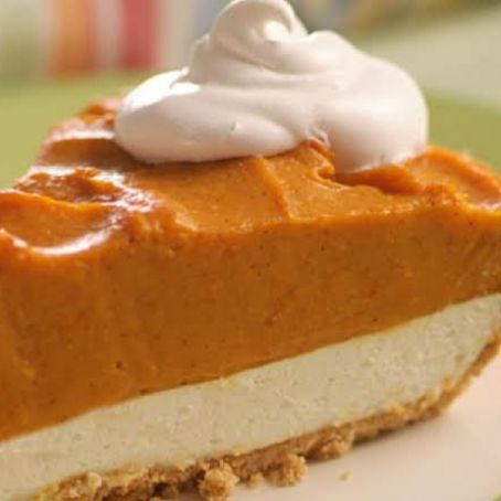 Double Layer Pumpkin Cheesecake
