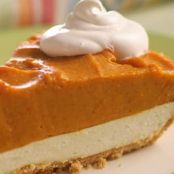 Double Layer Pumpkin Cheesecake
