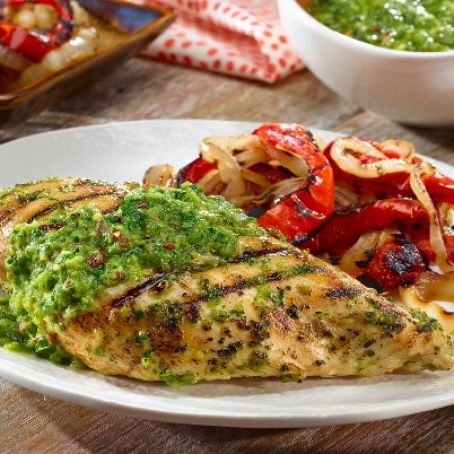 Grilled Chicken with Chimichurri Sauce