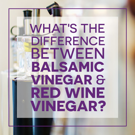 hva er forskjellen mellom balsamicoeddik og rødvineddik?'s the difference between balsamic vinegar and red wine vinegar?