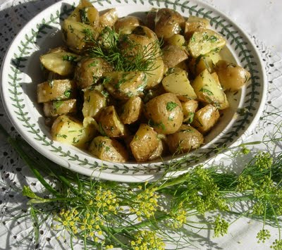 Roasted Baby Dutch Yellow Potato Salad with Dill Recipe - (4.4/5)_image