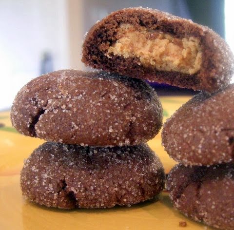 Chocolate Peanut Butter Surprise Cookies Recipe - (4.3/5) image