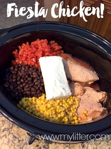 Fiesta Chicken Crock Pot Recipe - (3.8/5) image