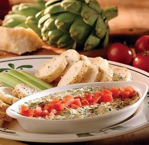 Artichoke Spinach Dip From Olive Garden Recipe 3 9 5