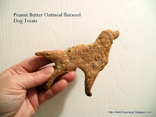 Peanut Butter Oatmeal flaxseed Dog Treat Recipe - (4.4/5)_image