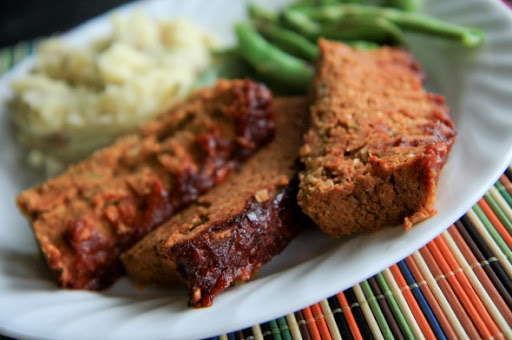 Two Bean Meatless Meatloaf Recipe - (4.1/5)_image