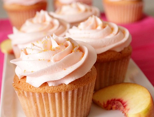 Peach Bellini Cupcakes Recipe - (4.3/5) image