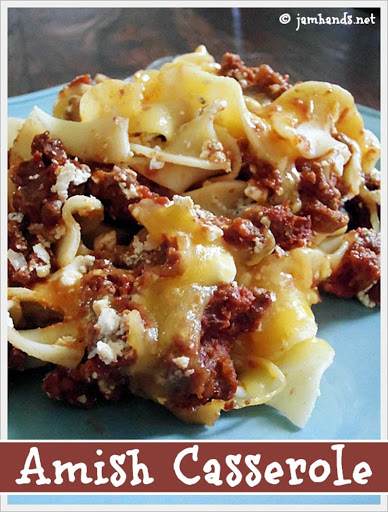 Amish Ground Beef and Noodle Casserole Recipe - (4.4/5) image