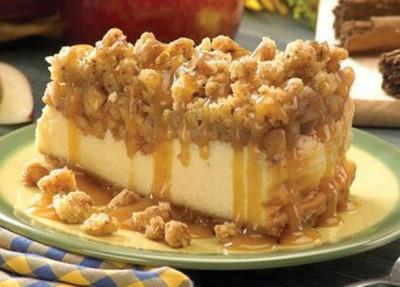 Apple Crisp Cheesecake Recipe - (4/5)