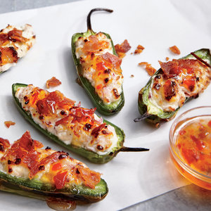 Bacon-Goat Cheese Jalapeno Poppers Recipe - (4.2/5)
