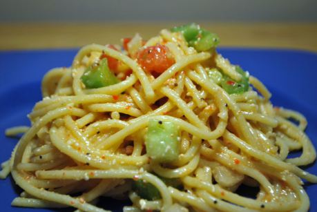 Supreme Spaghetti Salad - Vintage Dish & Tell