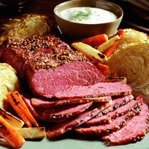Oven Roasted Corned Beef with Mustard Brown Sugar Glaze Recipe - (4/5) image