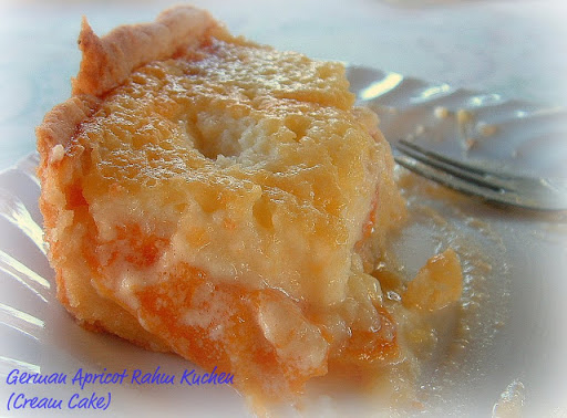 German Apricot Rahm Kuchen (Cream Cake) Recipe - (4.2/5)_image