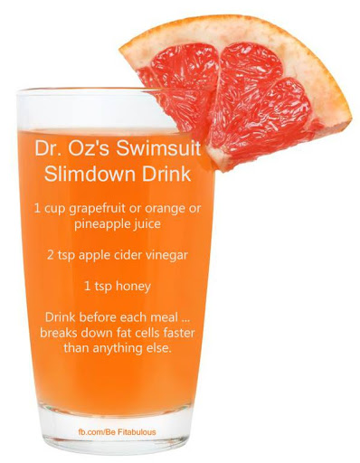 Dr. Oz's Swimsuit Slimdown Drink Resep - (3.7/5)