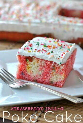 Strawberry Jell-O Poke Cake Recipe - (4.4/5)_image