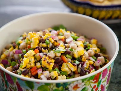 Grilled Corn and Bean Salad (Valerie Bertinelli) Recipe - (4.5/5)_image