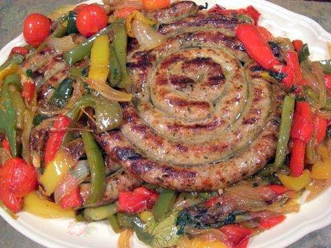 Grilled Sausage Round - Taste of the South