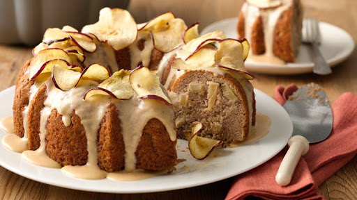 Apple-Spice Bundt Cake with Butterscotch Glaze Recipe - (4.2/5)_image