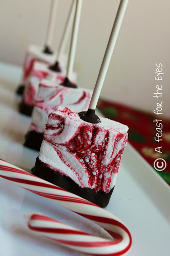 Homemade Peppermint Marshmallows Dipped in Chocolate Recipe - (4.6/5)_image