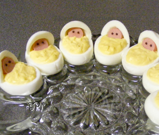 how to make baby carriage deviled eggs