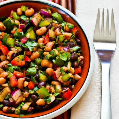 Southwestern Corn & Black Eyed Pea Salad Recipe - (4.6/5)_image