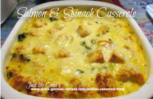 Salmon Casserole with Spinach Recipe - (3.8/5)_image