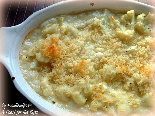 Cheesy Cauliflower with Crunchy Panko Crumbs, made Lite Recipe - (4.4/5)_image