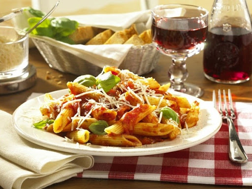 Penne Pasta with diced tomato and fresh Ricotta cheese (Olive Garden) Recipe_image