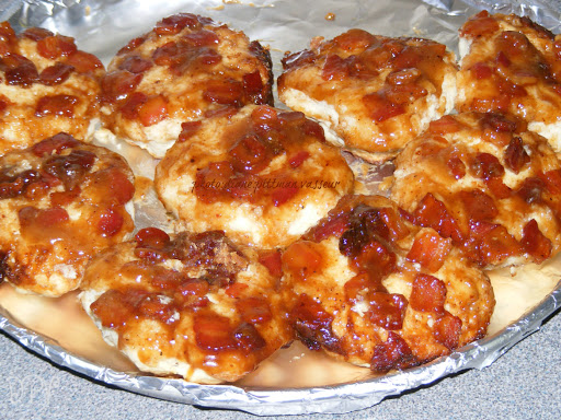 Maple-Bacon Upside-Down Biscuits Recipe - (4.4/5)_image