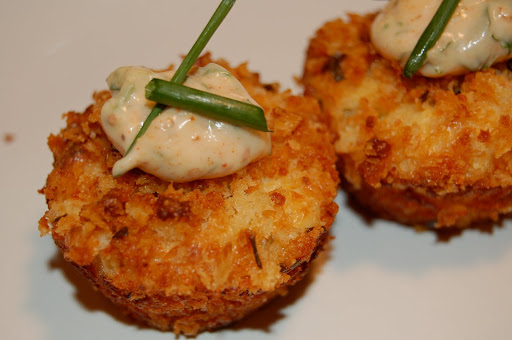 Crab Cakes with Spicy Remoulade Sauce Recipe - (4.5/5)_image